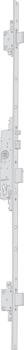 Serratura multipunto antipanico Cisa serie SikurExit, per porta ad 1 e 2 ante, scrocco e 3 catenacci, entrata 35 mm, frontale piatto