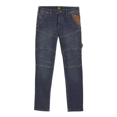 Jeans Diadora Stone Plus 702.170752 pantaloni da lavoro, in denim elasticizzato, taglia M, colore Dirty Washing