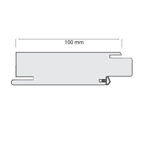 Traverso superiore Modello Q Door-Xe per stipite porta battente, dimensione 750x100 mm, Laminatino TSS finitura Bianco Matrix