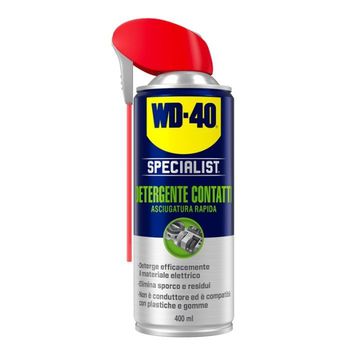 WD-40 Specialist Detergente contatti elettrici spray, 400 ml, colore Trasparente