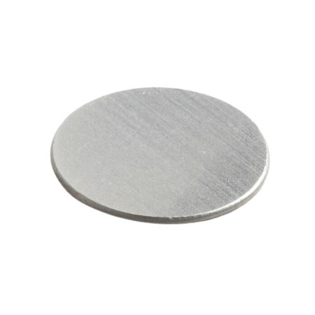 Copriforo adesivo Abs Italfeltri, diametro 13 mm, confezione industriale, Abs finitura Alu Met 06