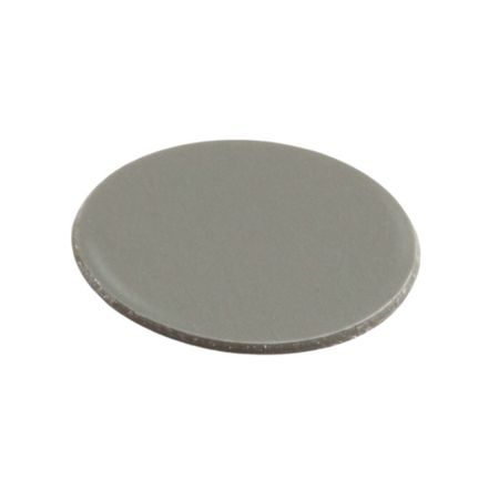 Copriforo adesivo Abs Italfeltri, diametro 9 mm, confezione industriale, Abs finitura Grigio 93873