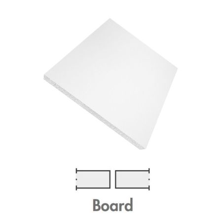 Pannello Thermatex Plain Borad Knauf per controsoffitto modulare, liscio, dimensioni 600x600x15 mm, finitura Bianco