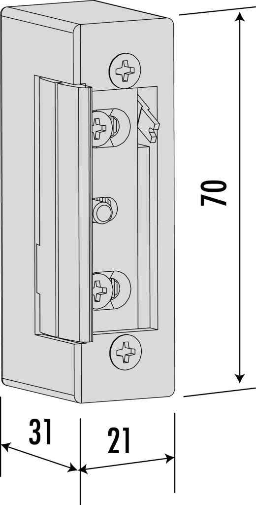 Electric Control For Armored Door Locks – Fits Mottura, CISA, SECUREMME & Others