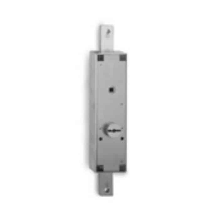 Milenco MIL-0536 Serratura Doppia Per Porte Furgone - Antifurto Per Camper E Veicoli Commerciali Con 3 Chiavi, Colore Nero