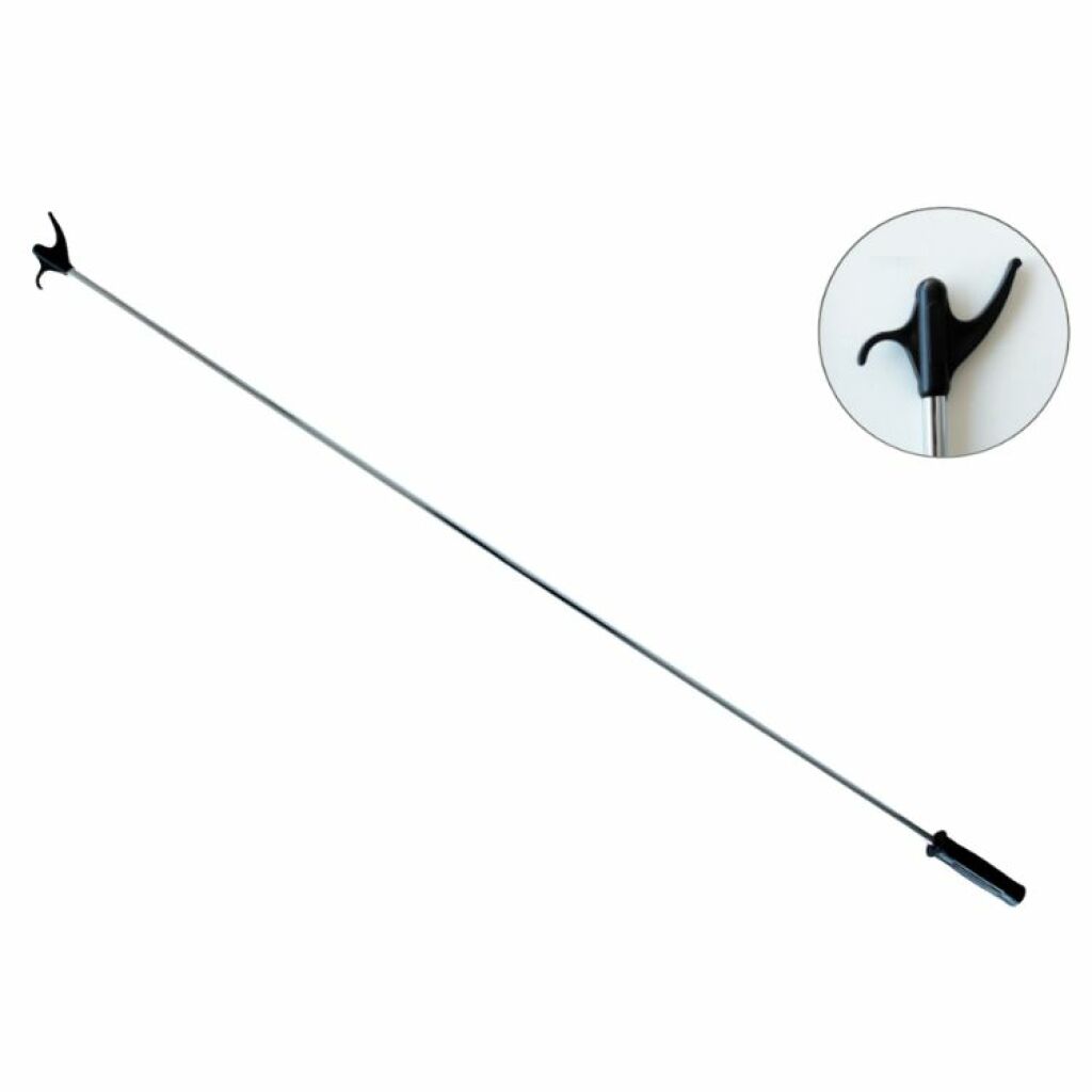 MadeInNature - Bastone per tende, kit completo in metallo, diametro 28 mm, colore e lunghezza regolabile a scelta, colore: grigio opaco, 210 x 380 cm