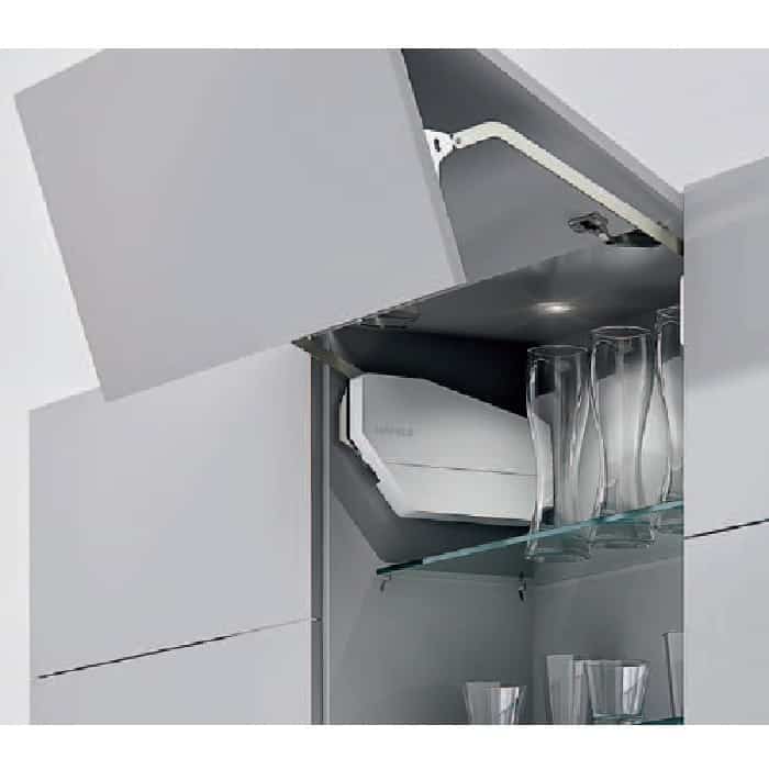 Sparefixd Maniglia Per Sportello Frigorifero Beko LX5095W - Colore Bianco, Codice 4321271500