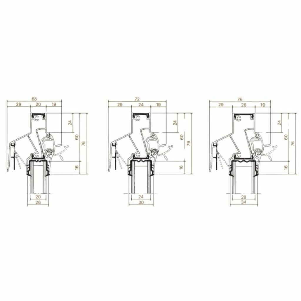 Radiatore THERMOTEC D7C016TT, raffreddamento motore per