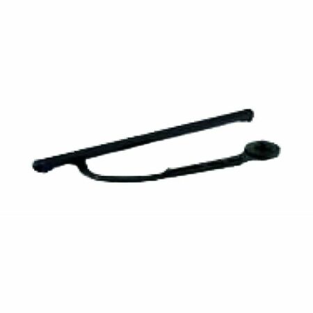 Kit leva RHAG per persiana, 1 anta battente, bandella piana, Acciaio finitura Nero Opaco