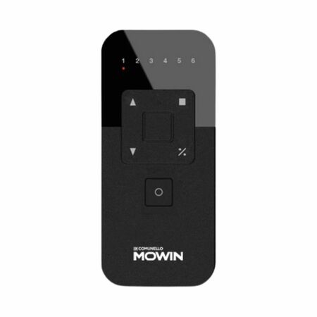 Radiocomando AF-890 Comunello Automation per automazioni, 6 canali, Rolling code, 433,92 Mhz, finitura Nero