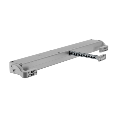 Attuatore a catena Star 25 Comunello per finestra, corsa 100-380 mm, voltaggio 230 V, finitura Grigio