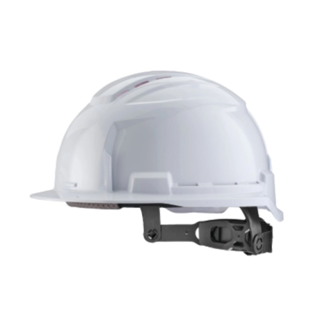 Elmetto ventilato Bolt 100 Milwaukee per protezione testa e viso, taglia regolabile, materiale calotta ABS finitura Bianco