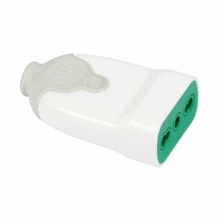 Presa bipasso Bico' 81000 Fanton per impianti elettrici, 2P+T 16A, smontabile, materiale Termoplastico finitura Bianco