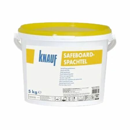 Stucco in polvere 133092 Knauf per lastre Safeboard, schermante contro i raggi X, secchio 5 kg