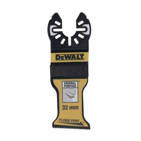 Lama da affondamento DT20774-QZ Dewalt per utensile multifunzione, larghezza 32 mm, denti materiale Bi-Metal