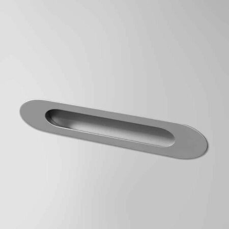 Maniglia incasso MB09176 Confalonieri per mobile, dimensione foro 205x36,5x15 mm, esterno 250x40x1,8 mm, Zama e Acciaio finitura Argento 7