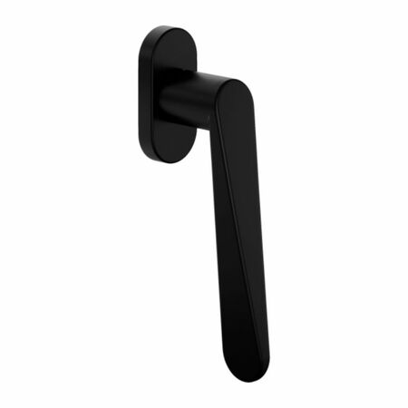 Maniglia martellina Dk Iki Dnd IK22V per serramento, lunghezza quadro 7x40 mm, Zama finitura Nero
