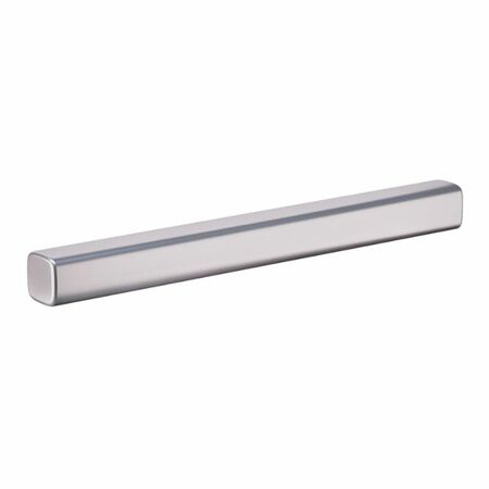 Maniglia 3310 A Mital per mobile, interasse multiplo 160-128-96 mm, dimensioni 190x18,5x20 mm, Zama finitura Cromo Satinato