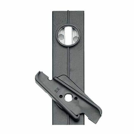 Coppia meccanismi per lamelle orientabili Aurora 60 MV Extrusion, comando singolo, compensazione C, 12 lamelle, cava 35-36 mm, finitura Nero