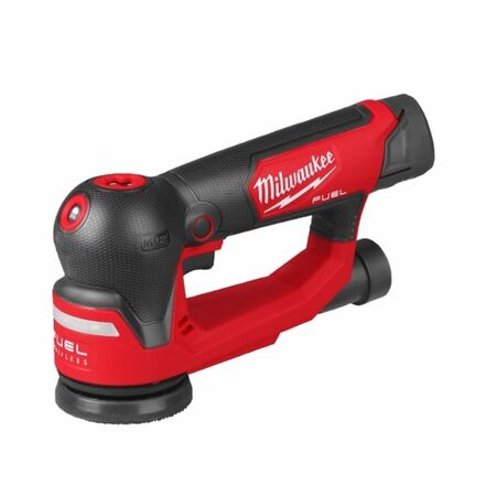 Levigatrice Roto orbitale M12 FSDR75-202B Fuel Milwaukee, diametro 75 mm, 0 a 10000 giri/m, orbita 2,5 mm