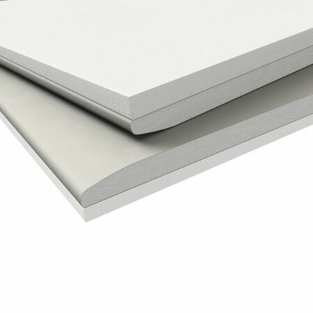 Isolastra Fine Thermal Board Knauf termica per parete in muratura e ambienti umidi, dimensioni 1200x3000x15,5 mm, finitura Bianco