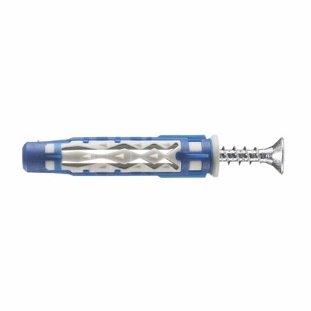 Ancorante Bluefix VA ITW universale bimateria, vite testa svasata piana, dimensioni 8x50 mm