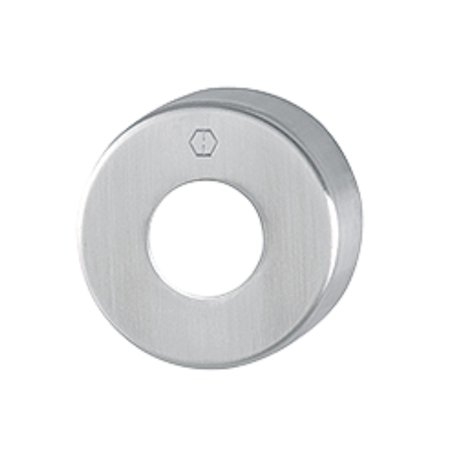 Rosetta tonda EX42H Hoppe per porta, diametro 52x10 mm, Acciaio Inox finitura Cromo Satinato Resista F41-R
