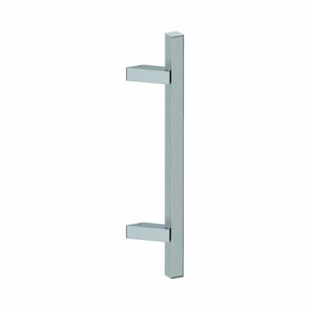 Maniglione Toronto 30 S Reguitti per porta, supporti inclinati, dimensioni 30x660 mm, interasse 500 mm, materiale Acciaio Inox Satinato 304