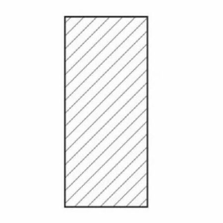 Pannello per porta battente Idra Door Xe, dimensione 700x2100 mm, mano destra, finitura Laccato Bianco Z13