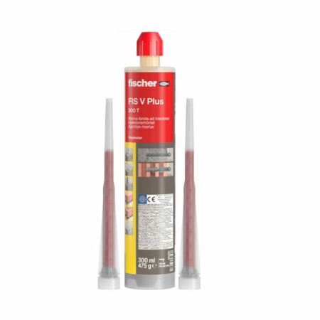 Resina Fis V Plus 300 T Fischer per ancoraggio chimico ad alte prestazioni, cartuccia 300 ml