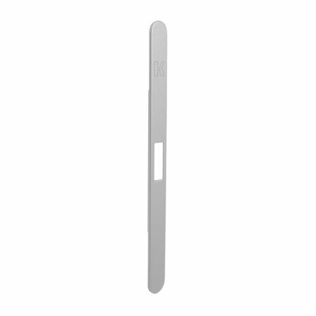 Cover magnetica per serratura Spinoff Koblenz, dimensioni 18x196 mm, finitura Cromo Satinato