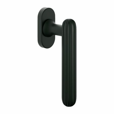 Maniglia martellina Dk Zeppelin Dnd ZP22V per serramento, lunghezza quadro 7x40 mm, Ottone finitura Verde