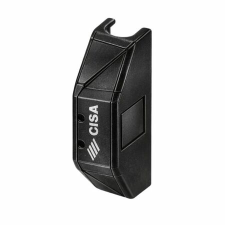 Fermo a giorno Alpha 07A65 Cisa per maniglione antipanico Touch, finitura Nero