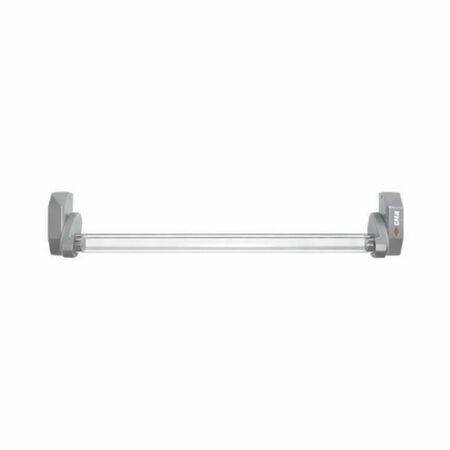 Maniglione antipanico Alpha Push 5M016 Cisa per porta antipanico, da applicare, conf.ind., 2 punti di chiusura, finitura Grigio Ral 9006