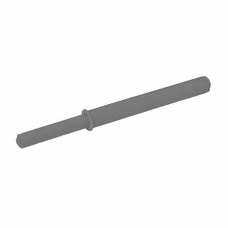 Cricchetto a scatto 0688 Maco per anta mobile, versione con magnete 37 mm, molla rinforzata, dimensione 10x80 mm, finitura Grigio Piombo