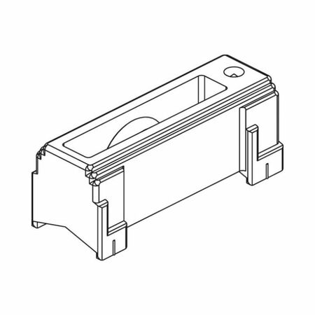 Kit 4 carrelli Carrera 1 03123 Giesse, per finestra scorrevole, lunghezza 59 mm, portata 90 Kg, materiale Acciaio e Poliammide