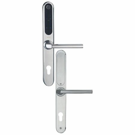 Maniglia Smart Arrone AR4750 Hoppe per porta, dimensione 314x43x24 mm, interasse 85 mm, spessore porta 35-70 mm, Acciaio Inox finitura Satinato