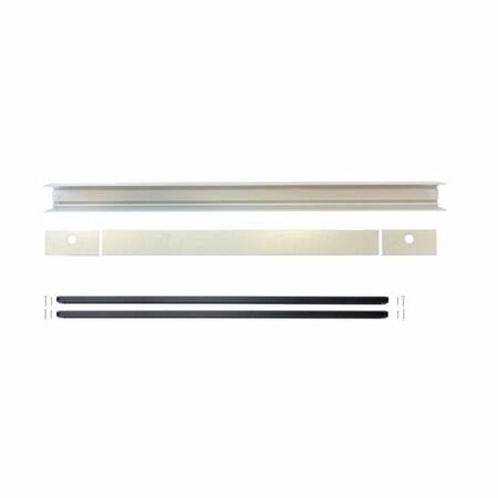 Kit predisposizione Antamatic Sir per motore serie 4, lunghezza 1550 mm, materiale Alluminio finitura Bianco Opaco Verniciato