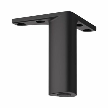 Piedino regolabile PI65 Mital per mobile, altezza 100 mm, Zama finitura Nero Opaco