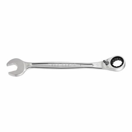 Chiave combinata a cricchetto 285 KA Usag per dado e bullone, misura 15 mm, Acciaio Cromo Vanadio finitura Cromato
