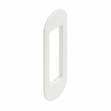 Cover per contropiastra magnetica per serratura Spinoff Koblenz, per telaio legno, finitura Bianco