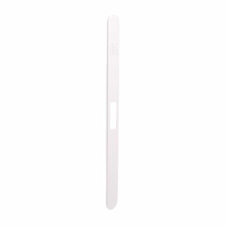 Cover magnetica per serratura Spinoff Koblenz, dimensioni 18x196 mm, finitura Bianco