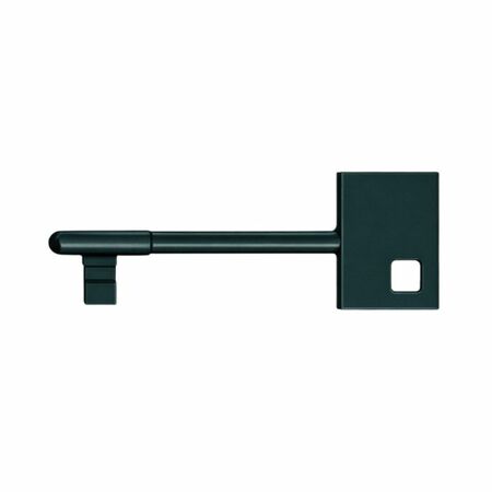 Chiave Patent Koblenz per serratura magnetica Spinoff, finitura Nero