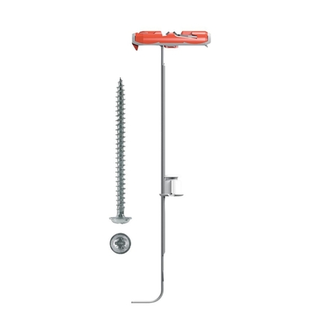 Fissaggio basculante DuoTec 10 SP Fischer per cartongesso, vite testa cilindrica, diametro 10 mm, materiale Nylon