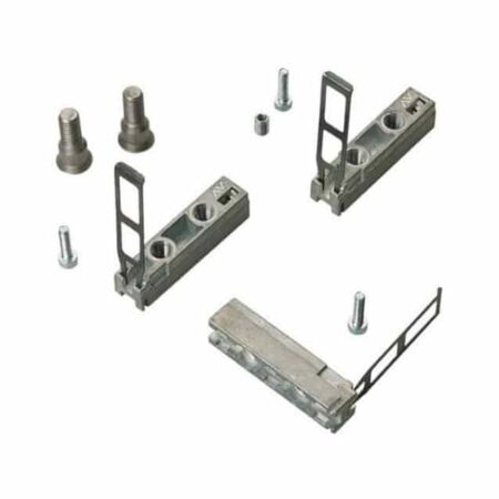 Kit Savio 1145.713 per fissaggio cerniera 3 ali Mechanica su profilo a sormonto e TT, finitura Zincata