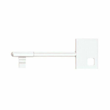 Chiave Patent Koblenz per serratura magnetica Spinoff, finitura Bianco