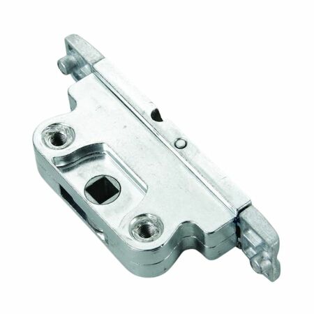 Movimento bidirezionale 1202/7 Savio per chiusura anta, entrata 22 mm, corsa 95/131 mm, Zama finitura Zincato