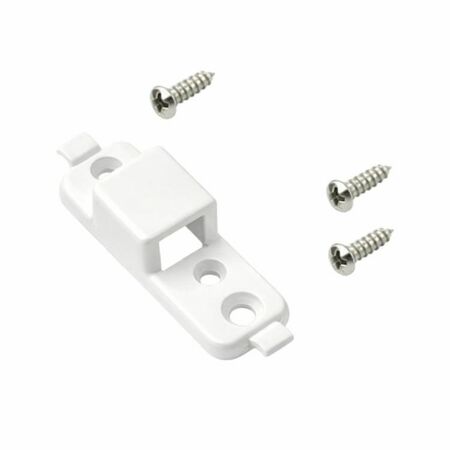 Passante guida asta per Applica Savio 877.807, larghezza 18 mm, Nylon finitura Bianco
