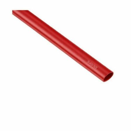 Barra orizzontale 860 mm Savio 6010.B/860 per antipanico Juvarra e Bernini, finitura Rosso Antibatterico