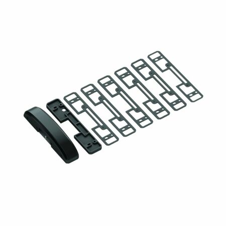 Incontro elettrico Savio 6010.820 per antipanico Brunelleschi e Juvarra, alimentazione 12 V DC, finitura Nero Antibatterico